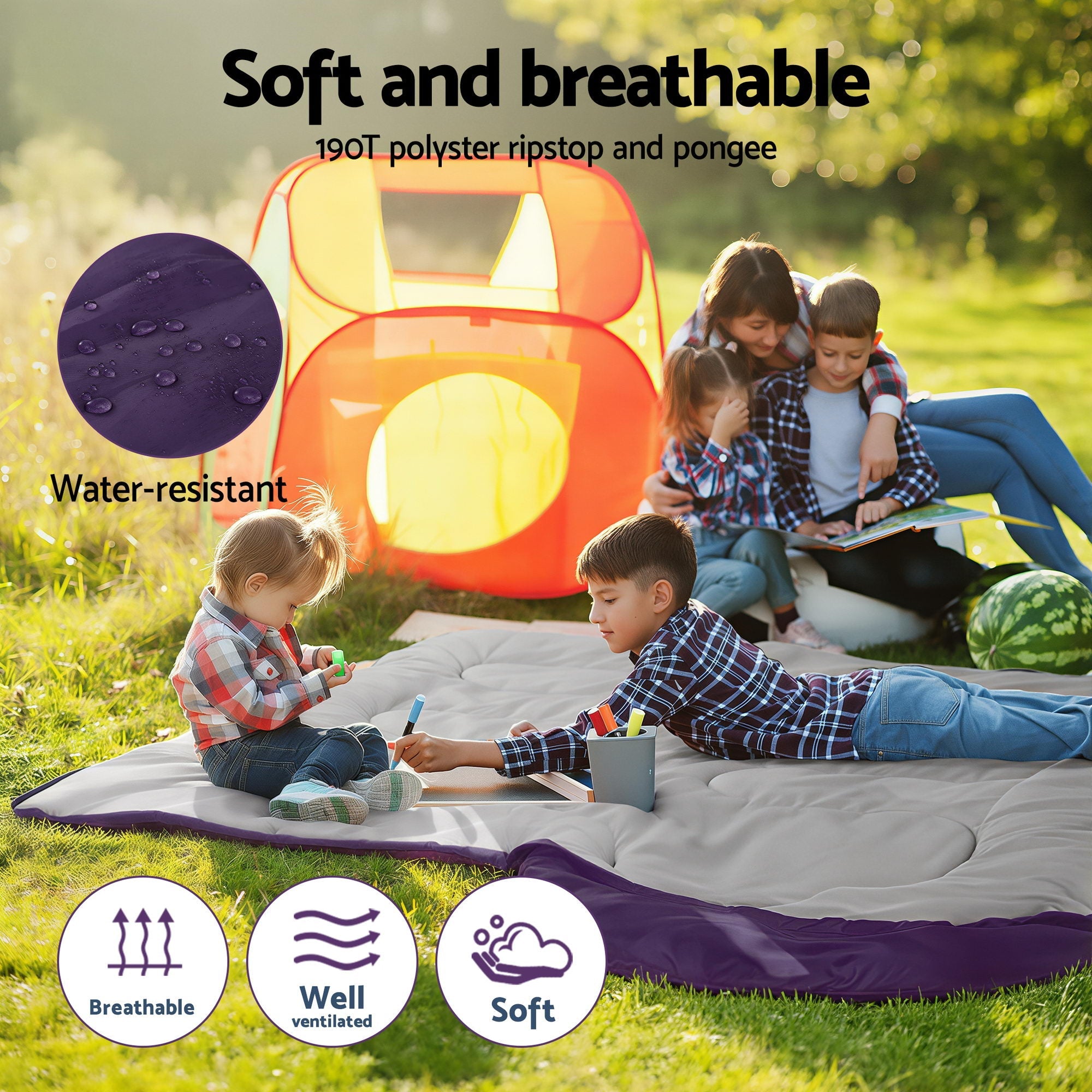 Sleeping Bag Single 213cm Thermal Camping Hiking Pink - Outdoor Recreation > Camping > Sleeping Bags - Rivercity House & Home Co. (ABN 18 642 972 209) - Affordable Modern Furniture Australia