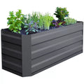Slimline Garden Bed 120 x 45 x 45cm - Charcoal