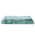 Small Memory Foam Dog Mat Calming Pet Bed - Green