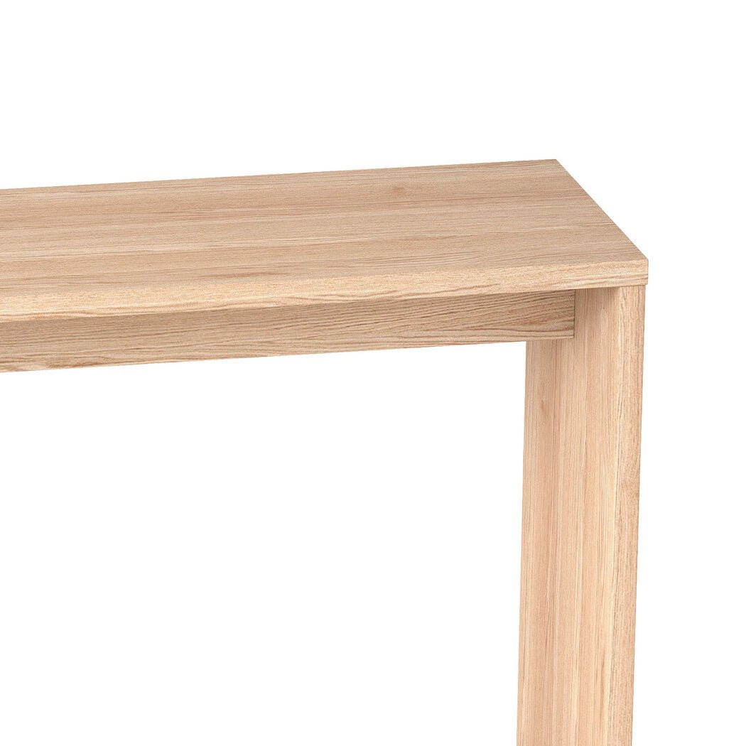 Small Side Table with Magazine Rack Multi - Purpose End Table - Oak - Rivercity House & Home Co. (ABN 18 642 972 209) - Affordable Modern Furniture Australia