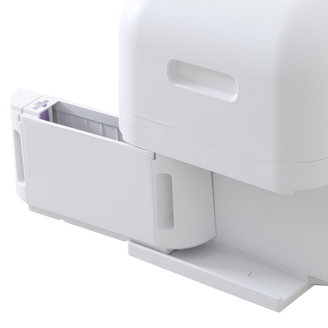 Smart Automatic Cat Litter Box with App Control and UV Cleaning - White - Rivercity House & Home Co. (ABN 18 642 972 209) - Affordable Modern Furniture Australia
