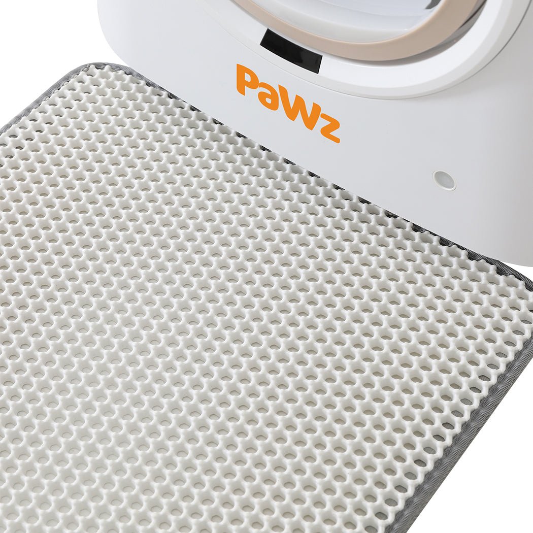 Smart Automatic Cat Litter Box with App Control and UV Cleaning - White - Rivercity House & Home Co. (ABN 18 642 972 209) - Affordable Modern Furniture Australia