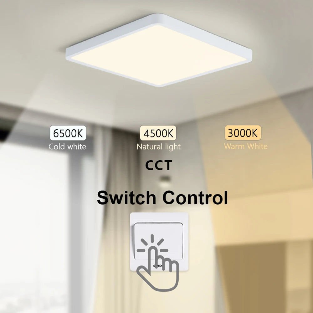 Smart LED Ceiling Lamp with App and Voice Control - Black - Occasions > Party Lights > Coloured Lights - Rivercity House & Home Co. (ABN 18 642 972 209) - Affordable Modern Furniture Australia
