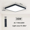 Smart LED Ceiling Lamp with Voice Control for Alexa