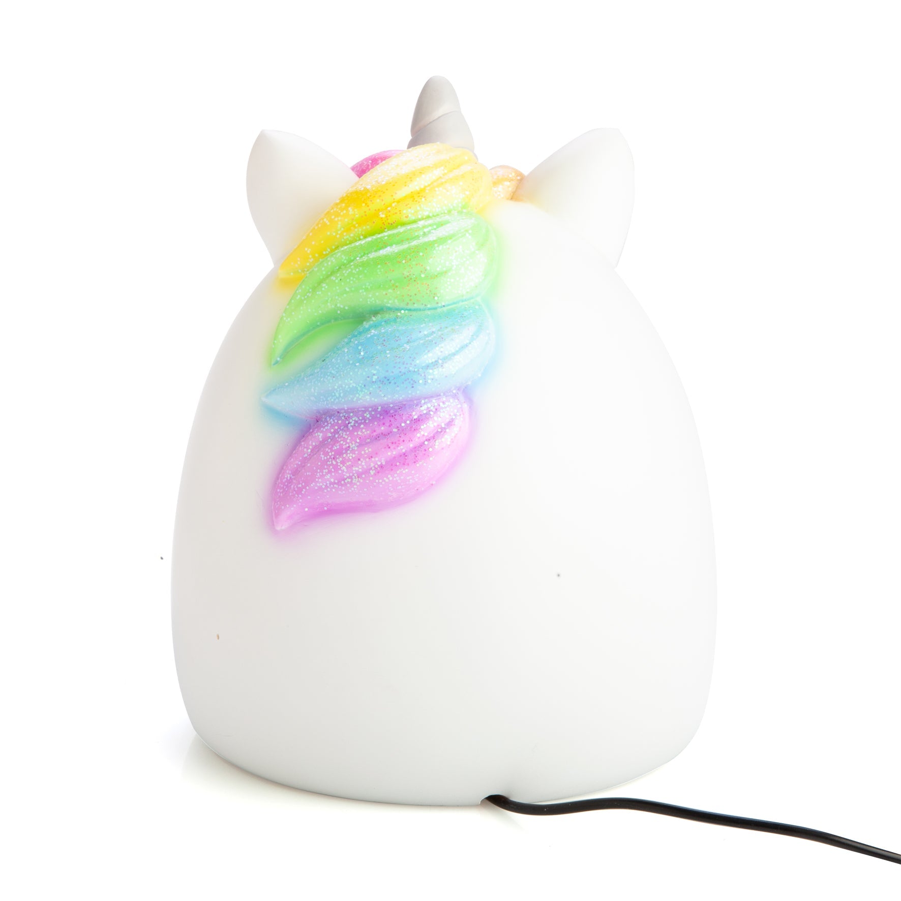 Smooshos Pal Unicorn Table Lamp with USB LED Light - White - Rivercity House & Home Co. (ABN 18 642 972 209) - Affordable Modern Furniture Australia