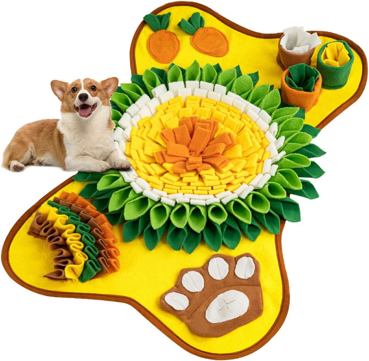 Snuffle Interactive Feeding Mat for Dogs & Pets - Multi - Color - Pet Care > Toys > Dog Toys - Rivercity House & Home Co. (ABN 18 642 972 209) - Affordable Modern Furniture Australia