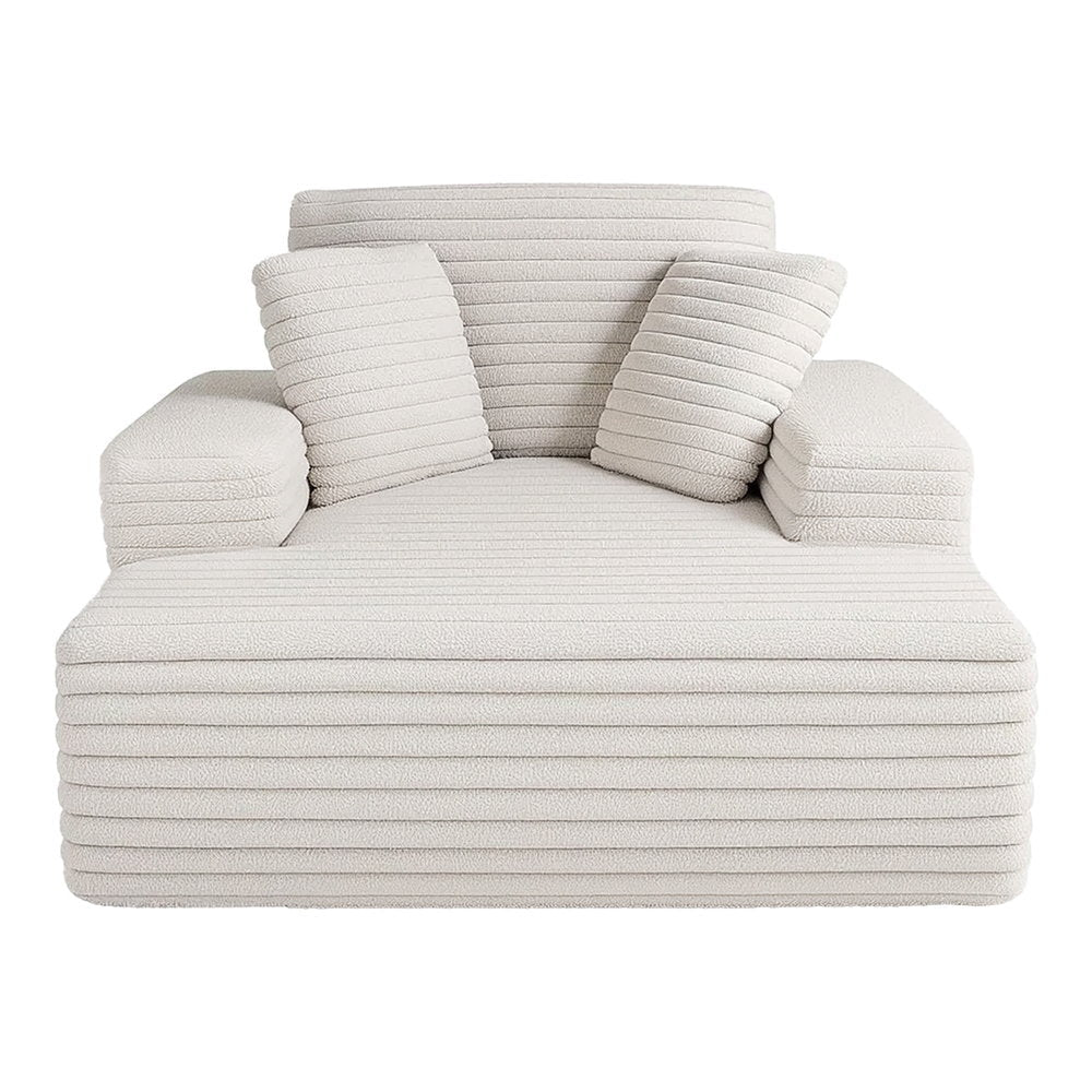 Sofa Bed Lounge Chair Recliner Couch Reading Chairs Sleeper Cloud Sofas Faux Fur Fabric - Furniture > Sofas > Sofas & Sofa Beds - Rivercity House & Home Co. (ABN 18 642 972 209) - Affordable Modern Furniture Australia