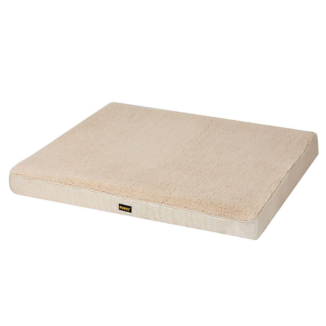 Soft Removable Washable Dog Bed Mat with Non - Slip Base - Beige - Rivercity House & Home Co. (ABN 18 642 972 209) - Affordable Modern Furniture Australia