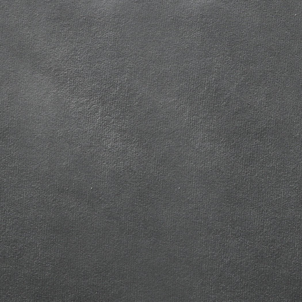 Soft Velvet Bean Bag Chair Cover 100cm x 100cm x 80cm - Dark Grey - Rivercity House & Home Co. (ABN 18 642 972 209) - Affordable Modern Furniture Australia