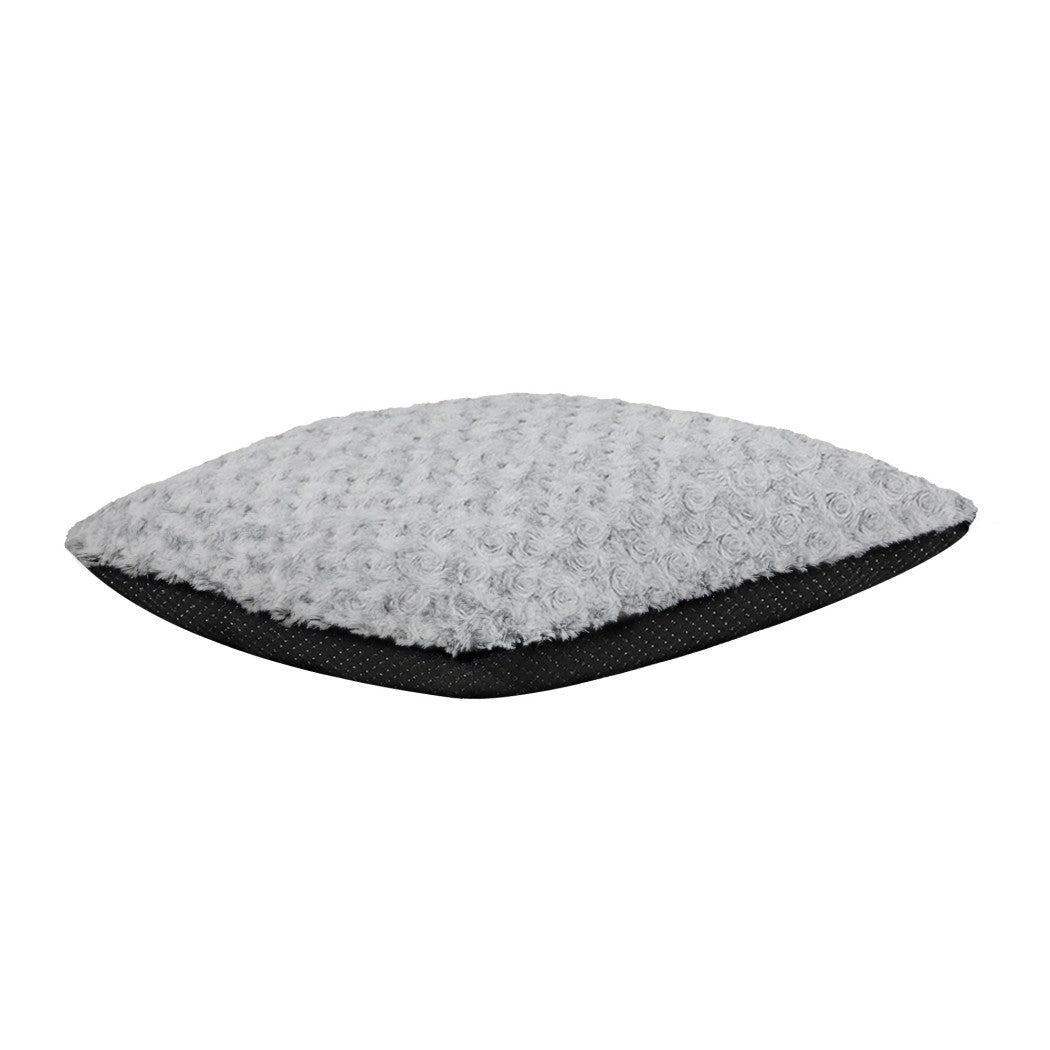 Soft Warm Plush Dog Bed Mattress - Grey - Rivercity House & Home Co. (ABN 18 642 972 209) - Affordable Modern Furniture Australia