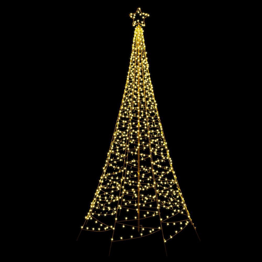 Solar Christmas Tree 3.6m 800 LED Net Lights Xmas Trees Decoration - Occasions > Christmas - Rivercity House & Home Co. (ABN 18 642 972 209) - Affordable Modern Furniture Australia