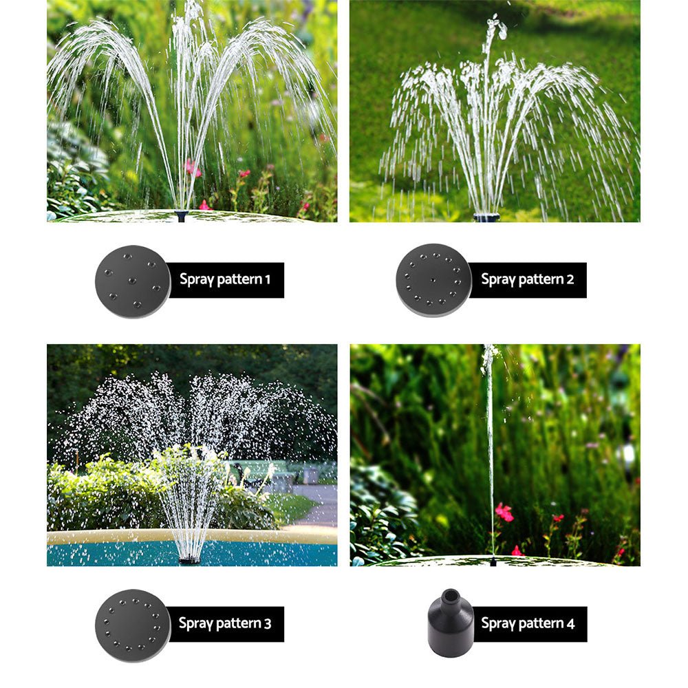 Solar Pond Pump Submersible Water Fountain Kit 4.4FT - Home & Garden > Fountains > Fountain & Ponds Accessories - Rivercity House & Home Co. (ABN 18 642 972 209) - Affordable Modern Furniture Australia