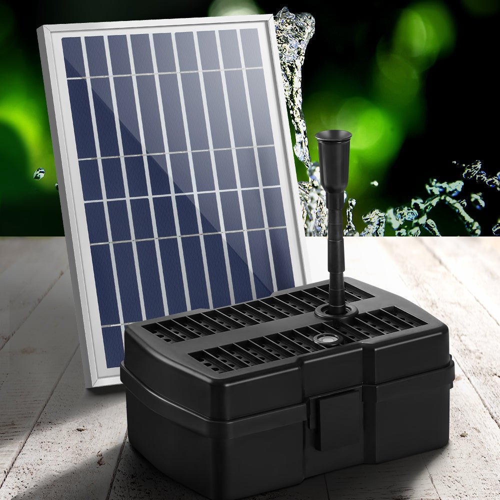 Solar Pond Pump Water Fountain Filter Box Submersible Outdoor Pool 6.6FT - Home & Garden > Fountains > Fountain & Ponds Accessories - Rivercity House & Home Co. (ABN 18 642 972 209) - Affordable Modern Furniture Australia