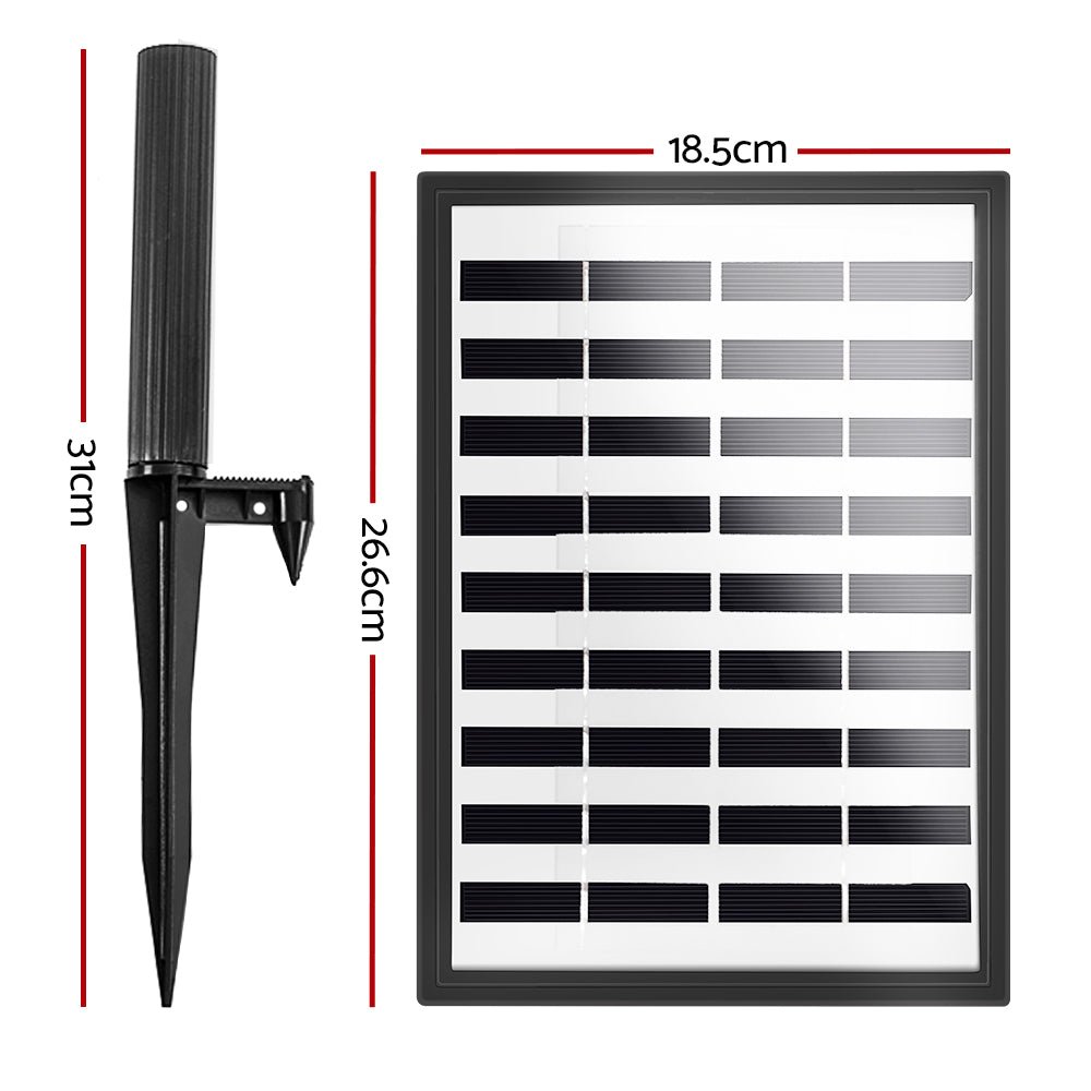 Solar Pond Pump with Battery LED Lights 4 FT - Home & Garden > Fountains > Fountain & Ponds Accessories - Rivercity House & Home Co. (ABN 18 642 972 209) - Affordable Modern Furniture Australia