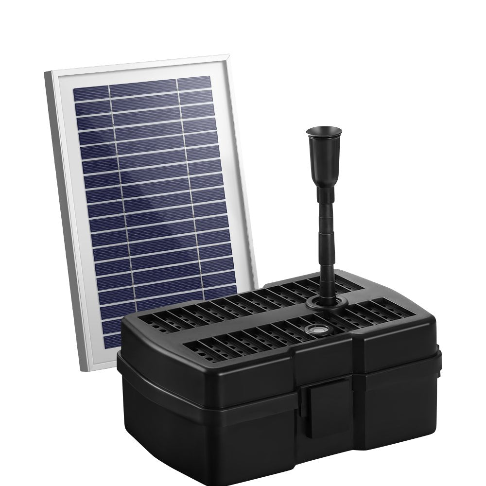 Solar Pond Pump with Filter Box 4.6FT - Home & Garden > Fountains > Fountain & Ponds Accessories - Rivercity House & Home Co. (ABN 18 642 972 209) - Affordable Modern Furniture Australia