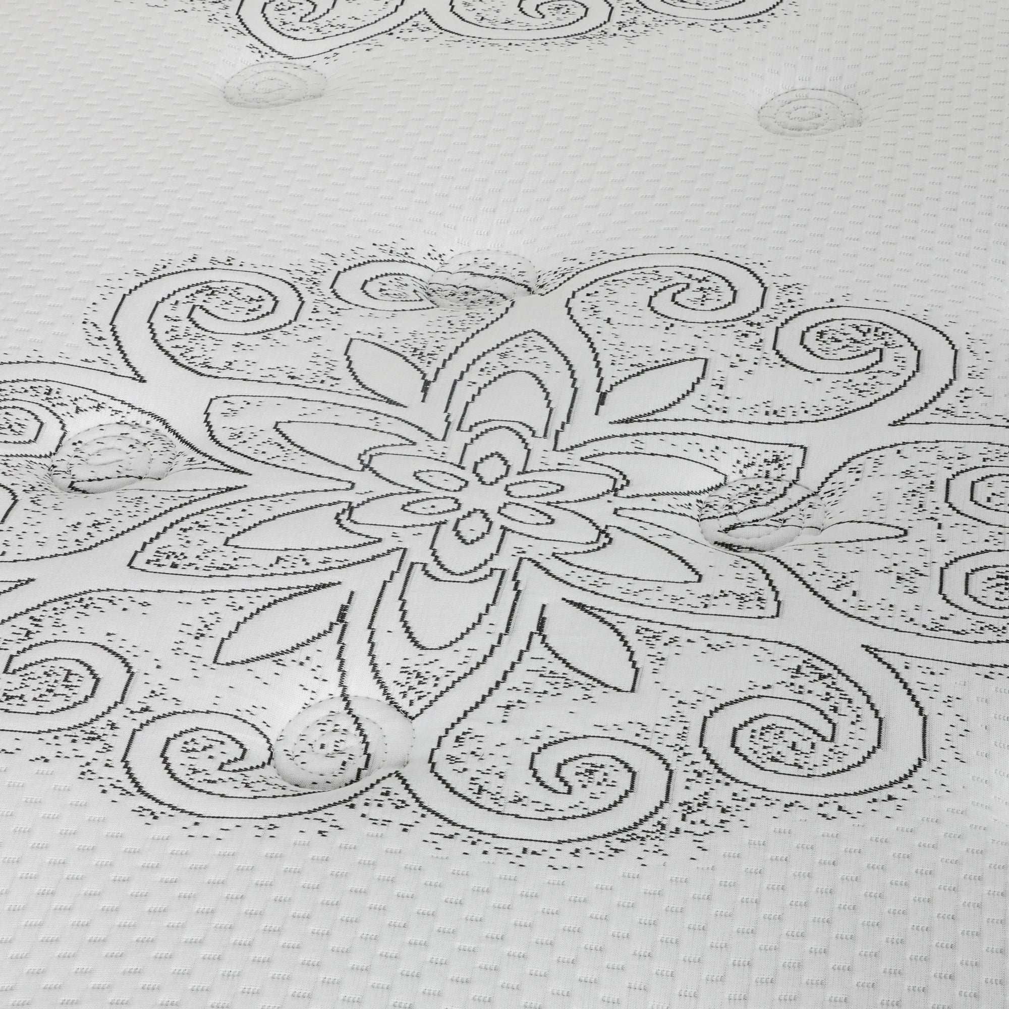 Spring Mattress Double 5 - Zone Pocket Coil Medium Firmness - White - Rivercity House & Home Co. (ABN 18 642 972 209) - Affordable Modern Furniture Australia
