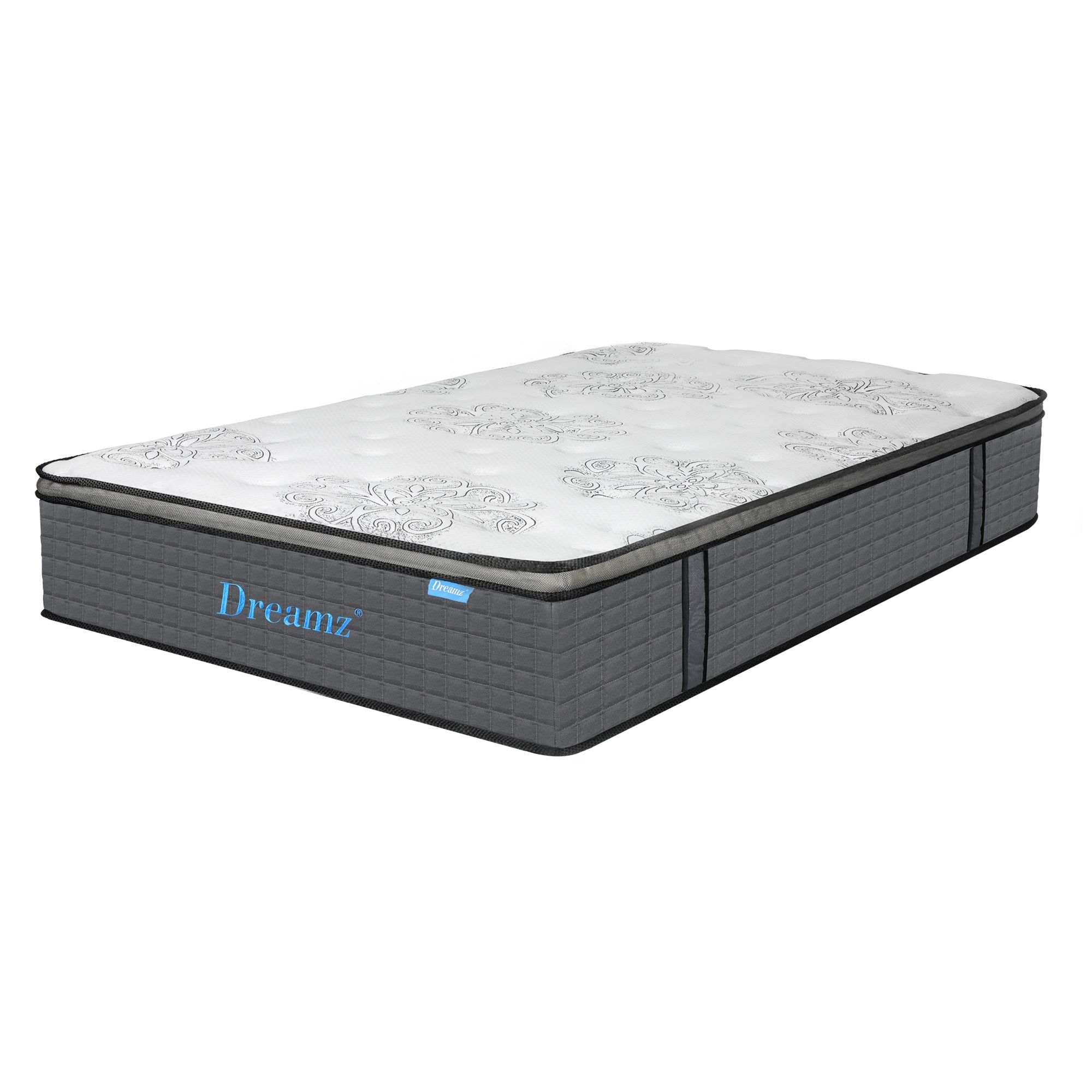 Spring Mattress Double 5 - Zone Pocket Coil Medium Firmness - White - Rivercity House & Home Co. (ABN 18 642 972 209) - Affordable Modern Furniture Australia