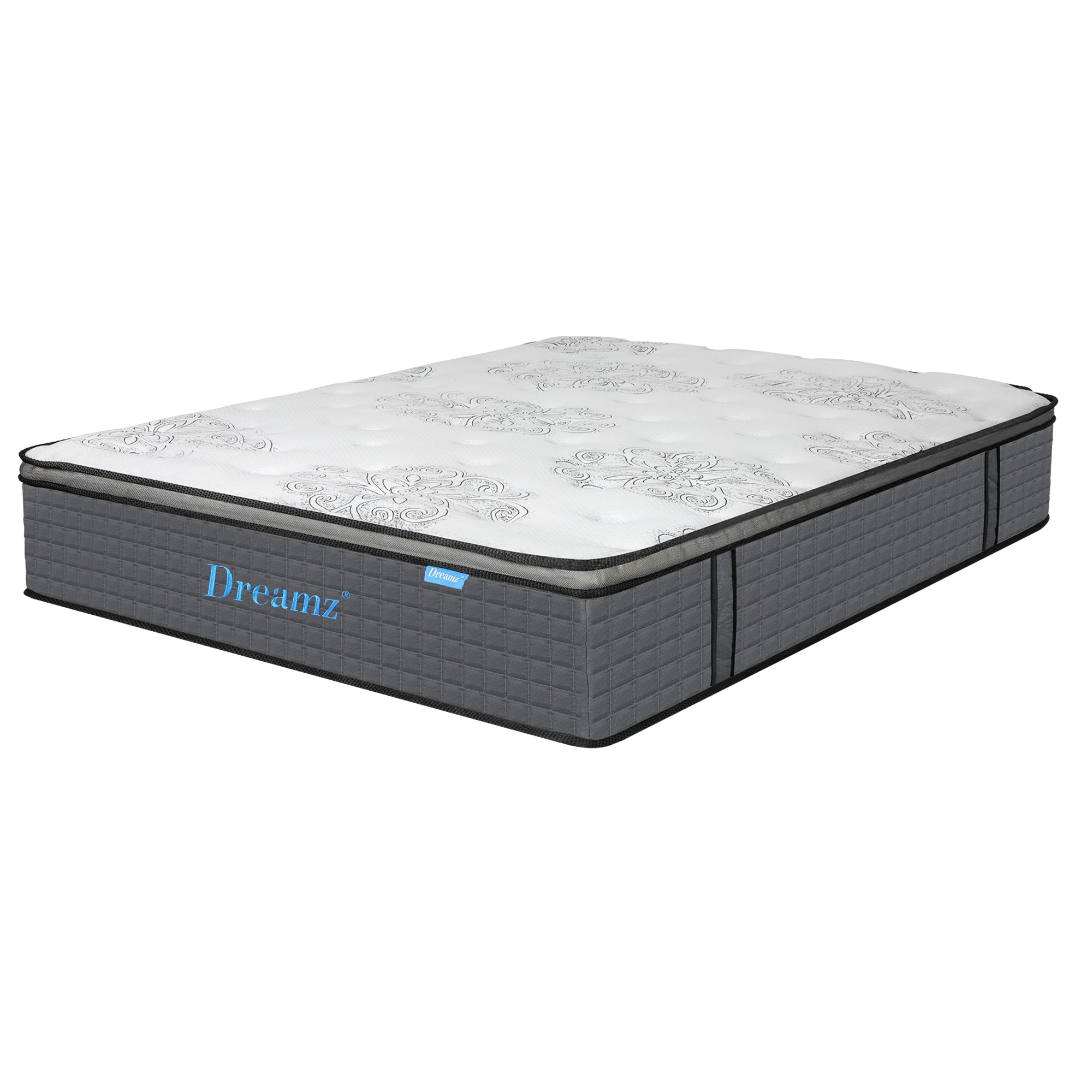 Spring Mattress Super King Pocket 5 - Zone Support Bed - White - Rivercity House & Home Co. (ABN 18 642 972 209) - Affordable Modern Furniture Australia