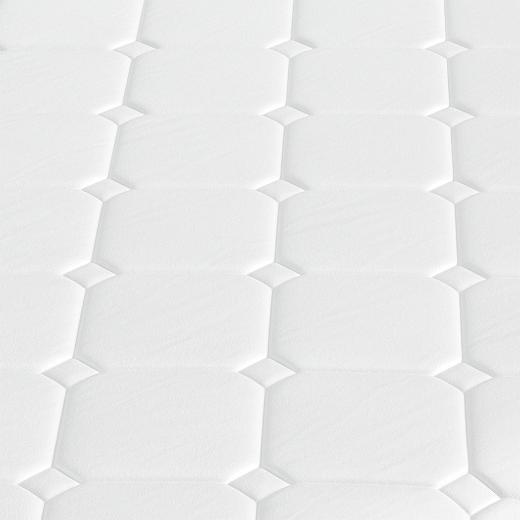 Spring Pocket Queen Mattress Bed - White - Rivercity House & Home Co. (ABN 18 642 972 209) - Affordable Modern Furniture Australia