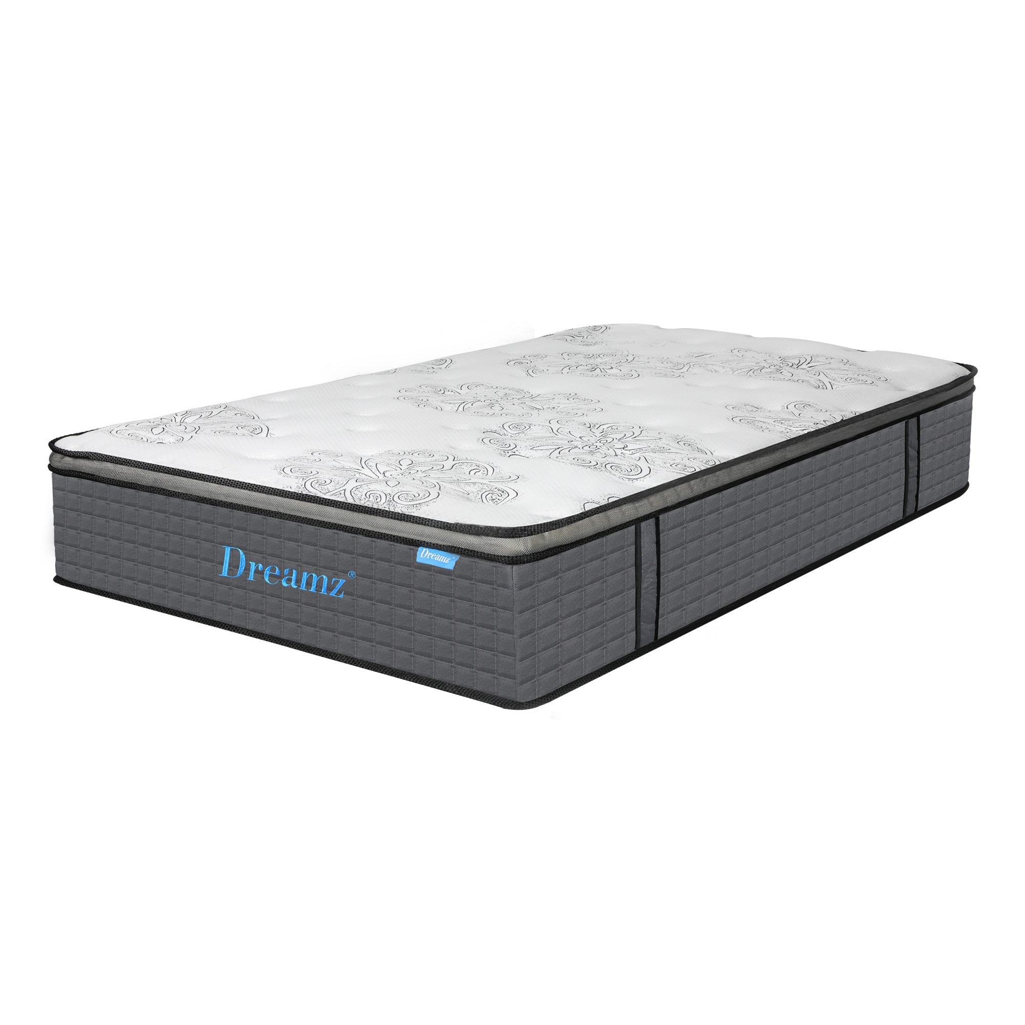 Spring Single Mattress 5 - Zone Pocket Spring with Egg - Crate Foam - White - Rivercity House & Home Co. (ABN 18 642 972 209) - Affordable Modern Furniture Australia