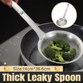304 Stainless Steel Colander Spoon Strainer for Pasta Rice Vegetables - Silver