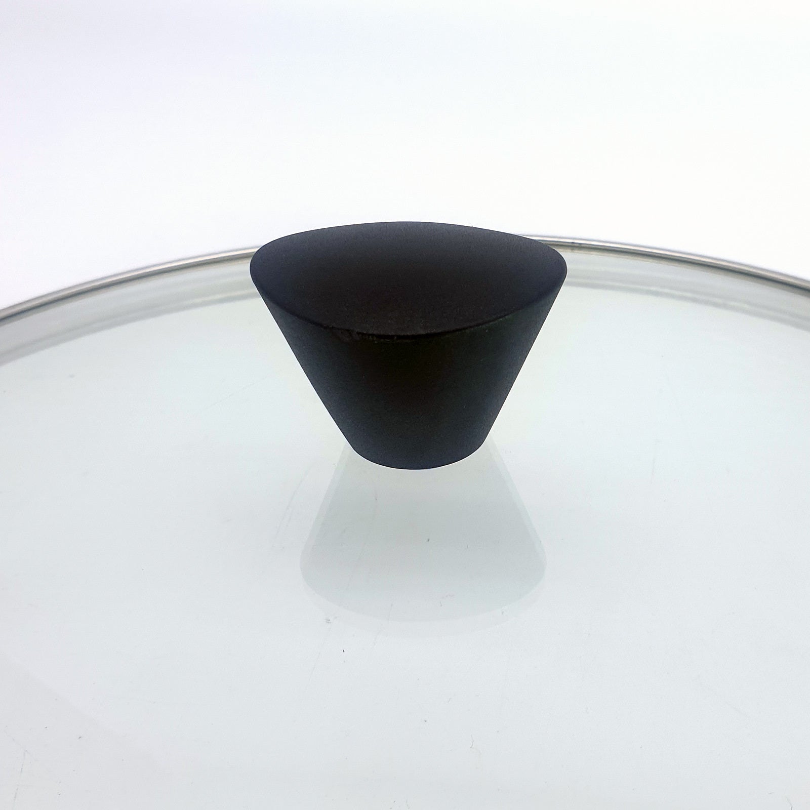 Stainless Steel Glass Lid with Bakelite Handle - 26cm - Home & Garden > Kitchenware > Skillets & Frying Pans - Rivercity House & Home Co. (ABN 18 642 972 209) - Affordable Modern Furniture Australia