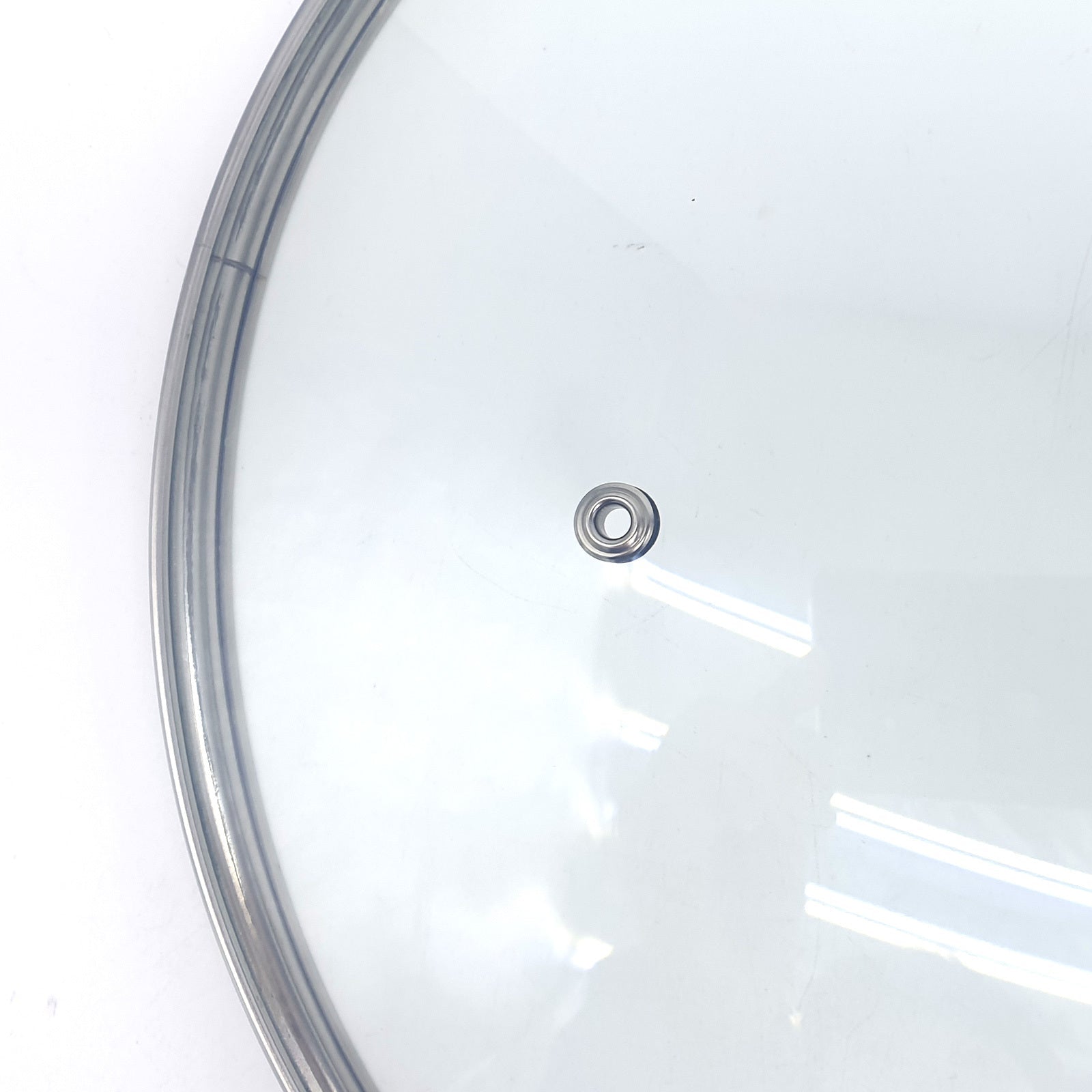 Stainless Steel Glass Lid with Bakelite Handle - 26cm - Home & Garden > Kitchenware > Skillets & Frying Pans - Rivercity House & Home Co. (ABN 18 642 972 209) - Affordable Modern Furniture Australia