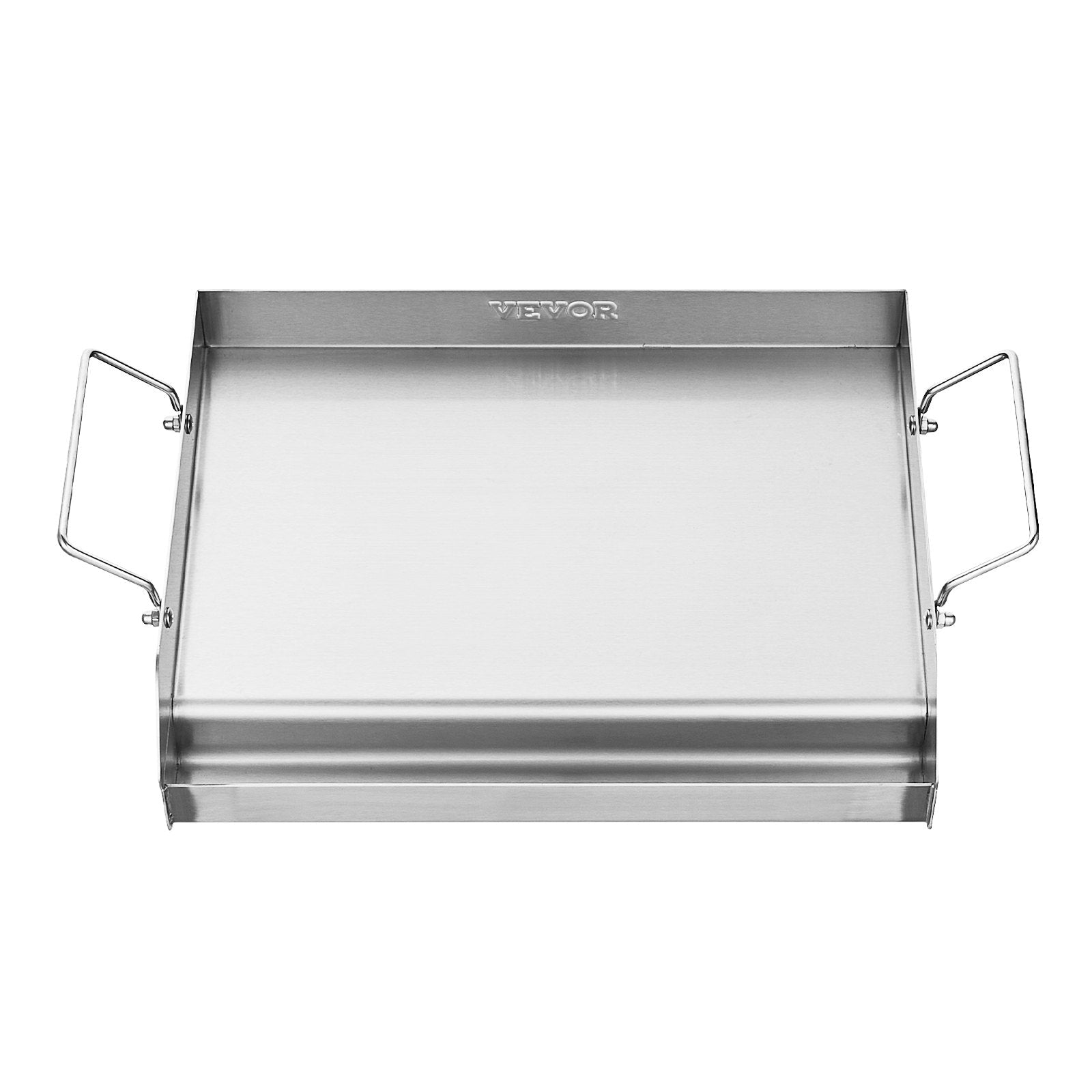 Stainless Steel Griddle, 17x13 inch Universal Flat Top Rectangular Plate, Gas Grill Griddle for BBQ Grill, Teppanyaki, Portable Family Cookware with Handle, for Camping Tailgating Party - Outdoor Recreation > Boating > Paddles & Oars - Rivercity House & Home Co. (ABN 18 642 972 209) - Affordable Modern Furniture Australia