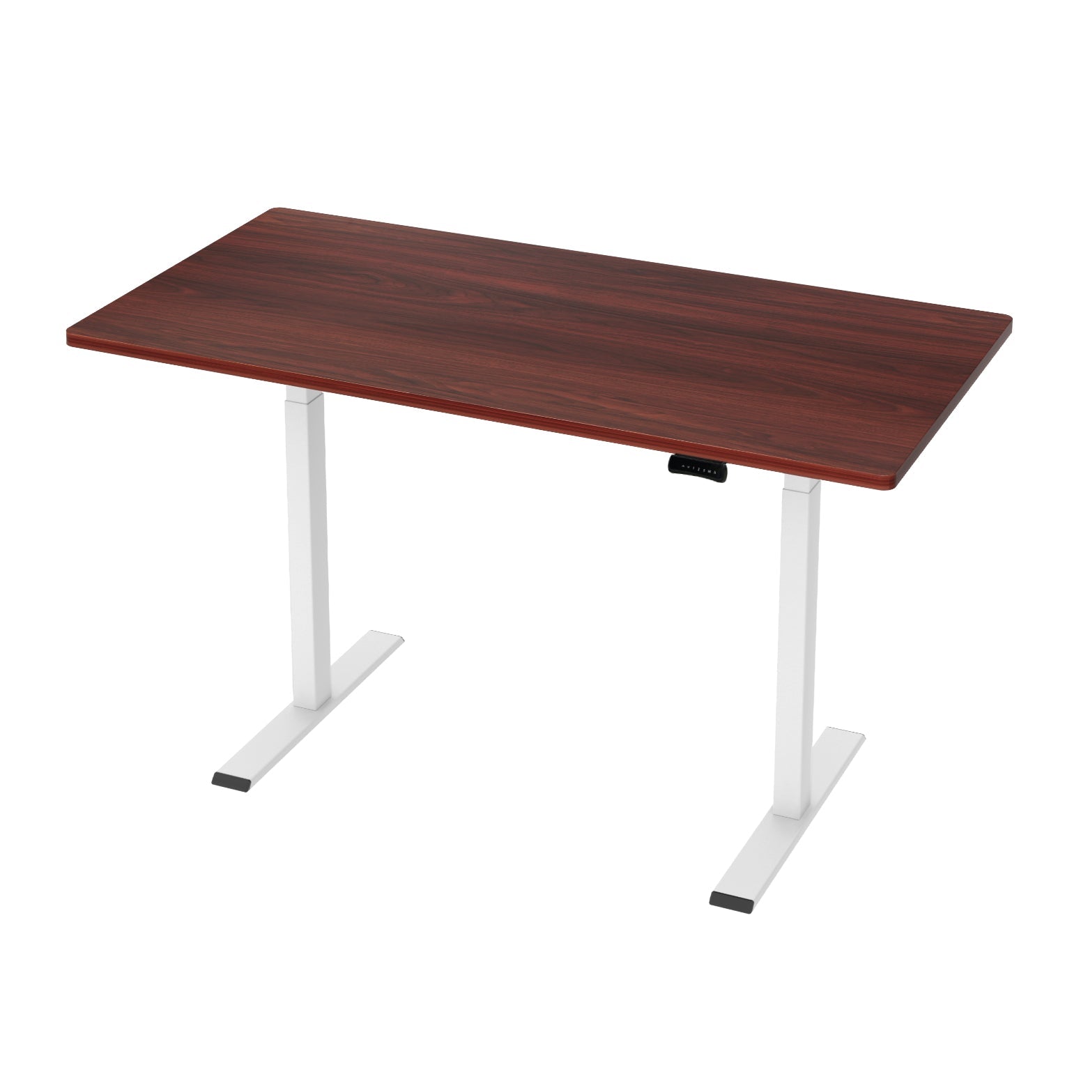 Standing Desk Electric Adjustable Sit Stand Desks White Walnut 140cm - Furniture > Office - Rivercity House & Home Co. (ABN 18 642 972 209) - Affordable Modern Furniture Australia