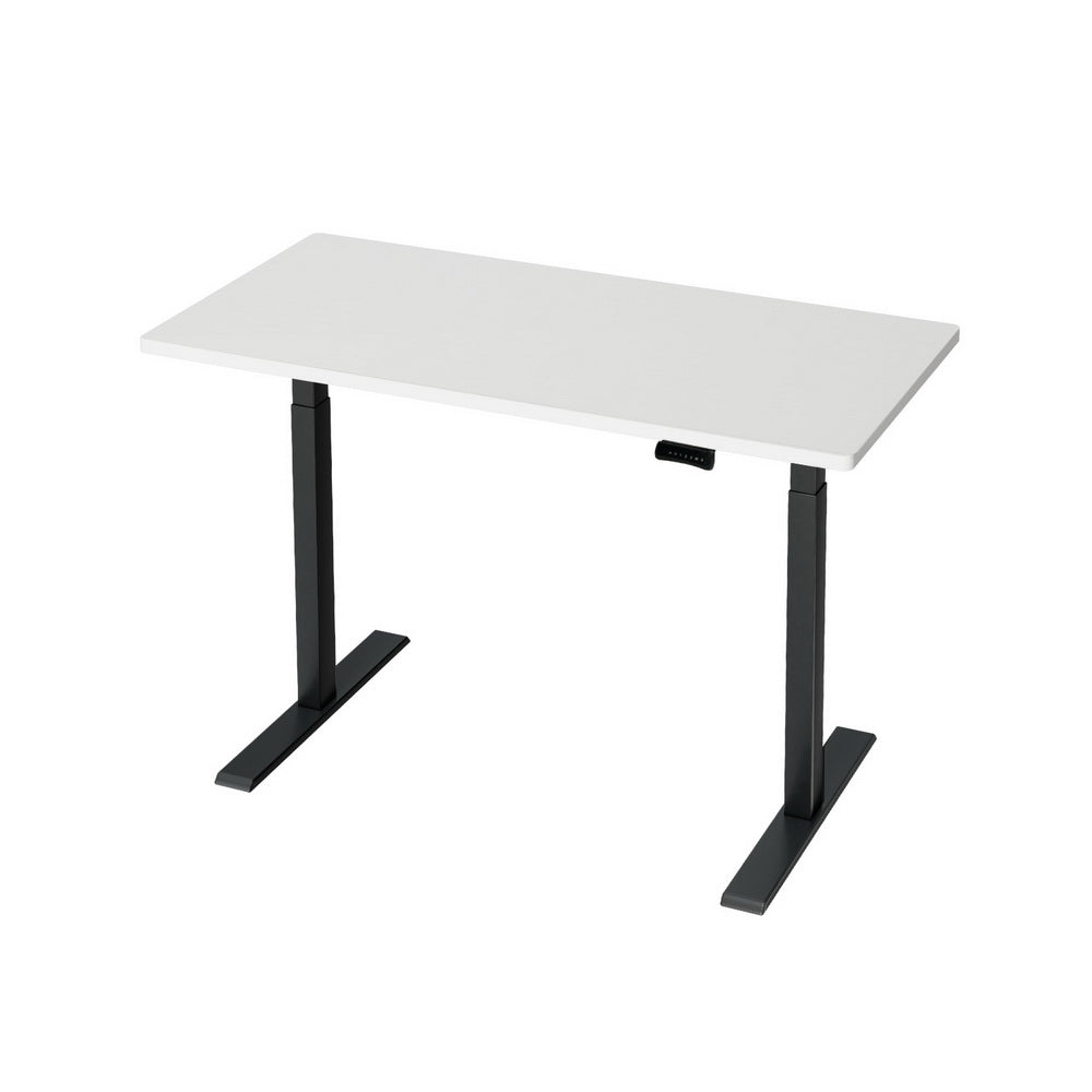Standing Desk Electric Height Adjustable Sit Stand Desks Black White - Furniture > Office - Rivercity House & Home Co. (ABN 18 642 972 209) - Affordable Modern Furniture Australia