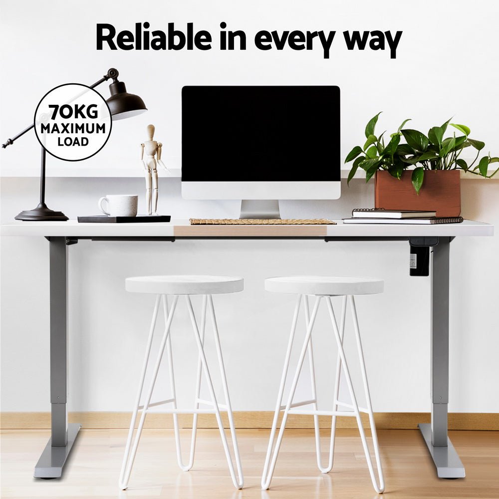Standing Desk Electric Sit Stand Desks 120CM - Furniture > Office - Rivercity House & Home Co. (ABN 18 642 972 209) - Affordable Modern Furniture Australia