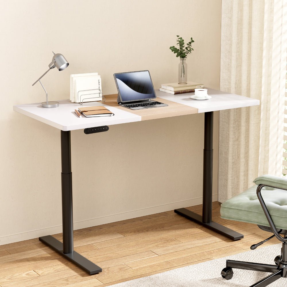 Standing Desk Motorised Electric Dual Motor 120CM - Furniture > Office - Rivercity House & Home Co. (ABN 18 642 972 209) - Affordable Modern Furniture Australia
