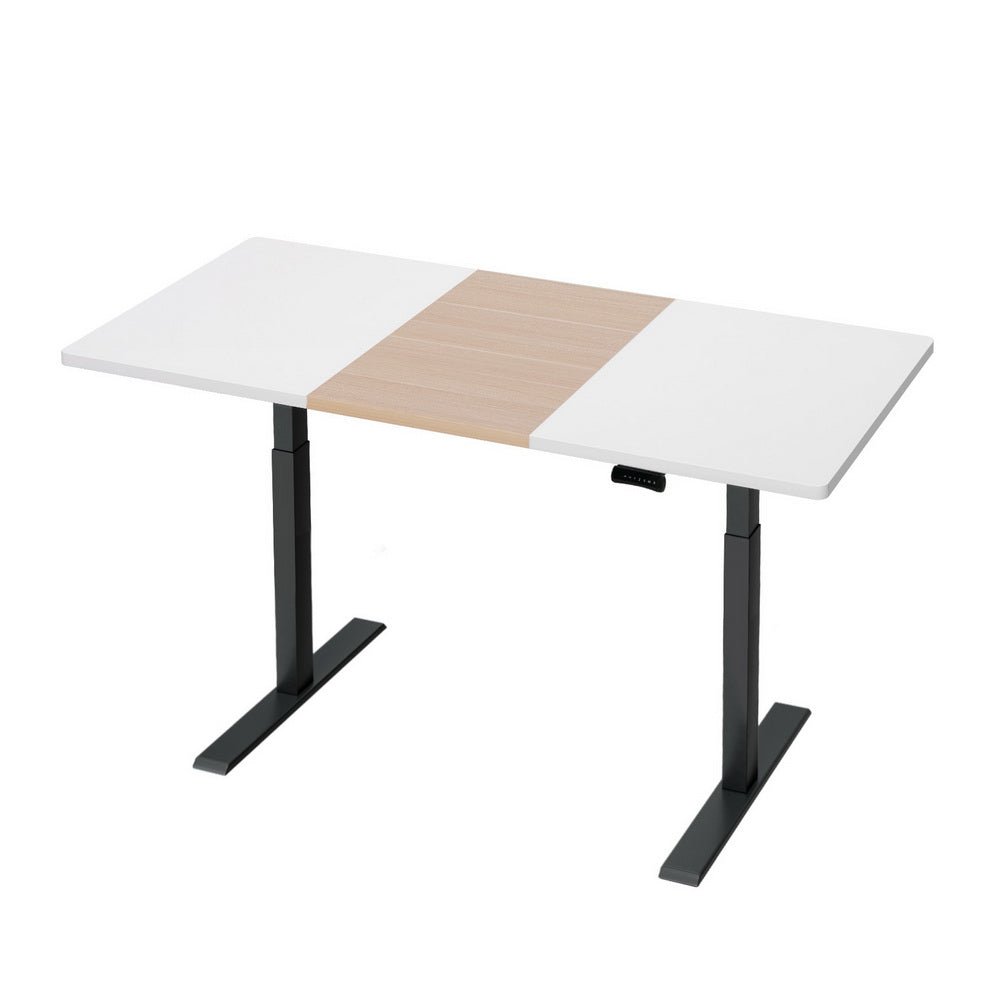 Standing Desk Motorised Electric Dual Motor 140cm - Furniture > Office - Rivercity House & Home Co. (ABN 18 642 972 209) - Affordable Modern Furniture Australia