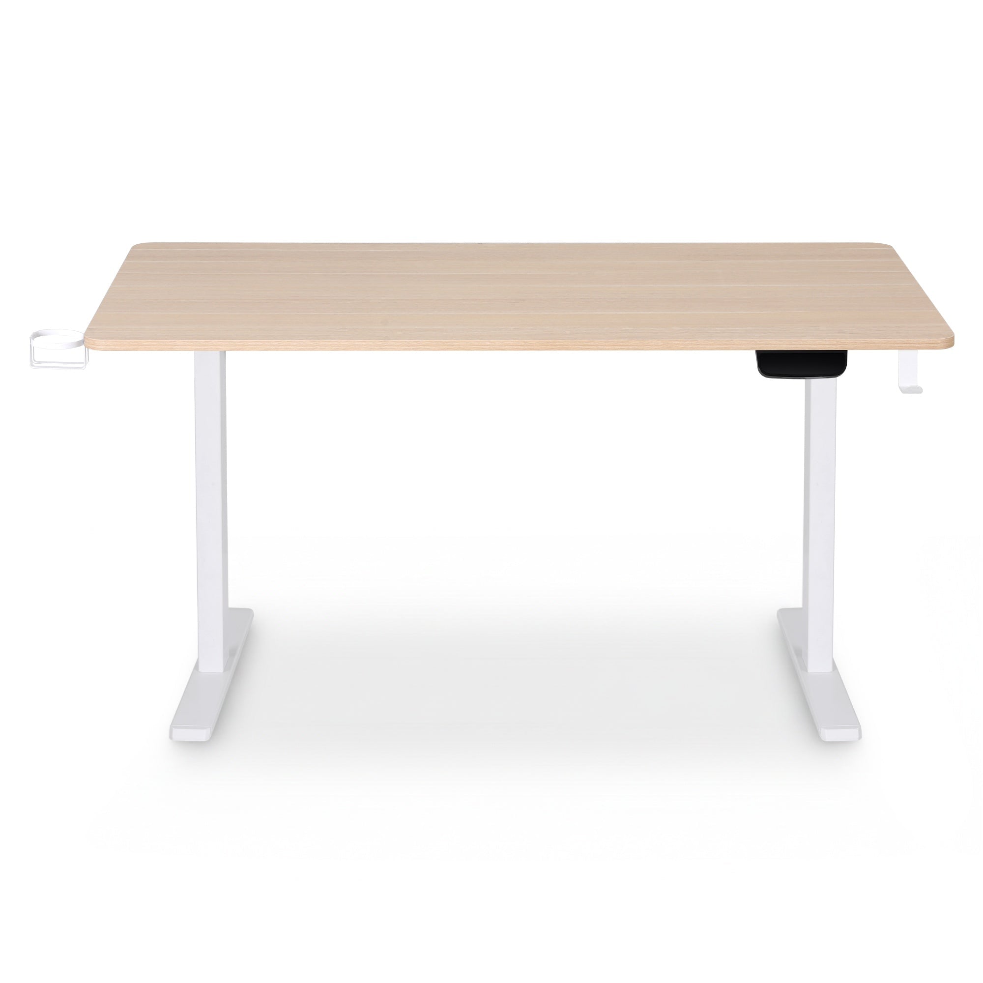 Standing Desk Sit Stand Touch Control Electric Oak 140CM - Furniture > Office > Desks - Rivercity House & Home Co. (ABN 18 642 972 209) - Affordable Modern Furniture Australia