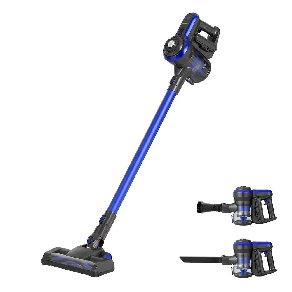 Stick Vacuum Cleaner Brushless Cordless 250W Blue - Appliances > Vacuum Cleaners > Stick Vacuums - Rivercity House & Home Co. (ABN 18 642 972 209) - Affordable Modern Furniture Australia