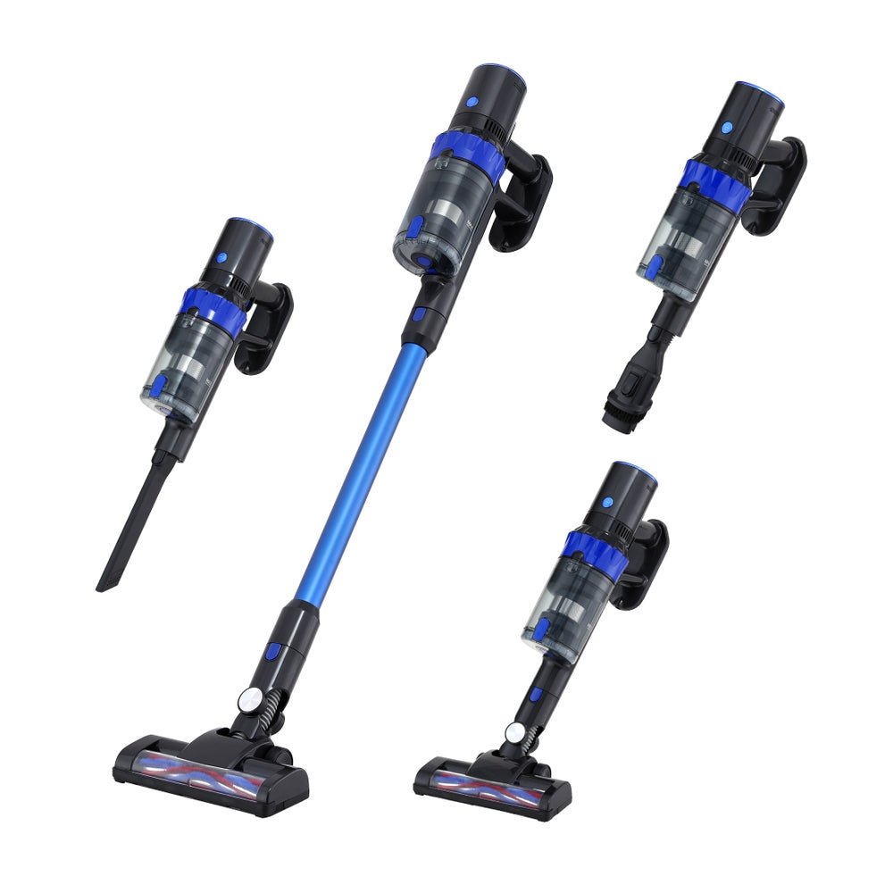 Stick Vacuum Cleaner Brushless Cordless 350W Blue - Appliances > Vacuum Cleaners > Vacuum Cleaner Accessories - Rivercity House & Home Co. (ABN 18 642 972 209) - Affordable Modern Furniture Australia