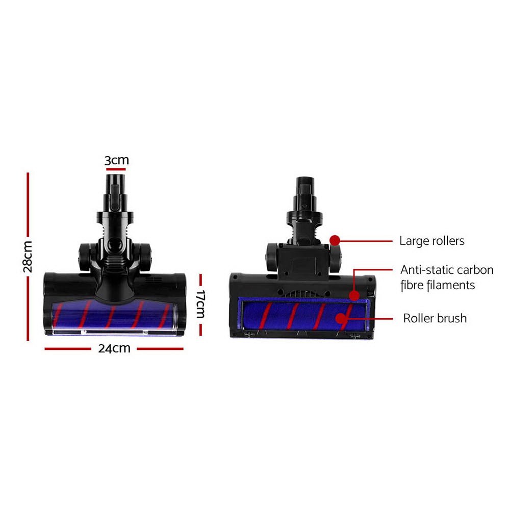 Stick Vacuum Cleaner Motorised Roller Brush Head - Appliances > Vacuum Cleaners > Stick Vacuums - Rivercity House & Home Co. (ABN 18 642 972 209) - Affordable Modern Furniture Australia