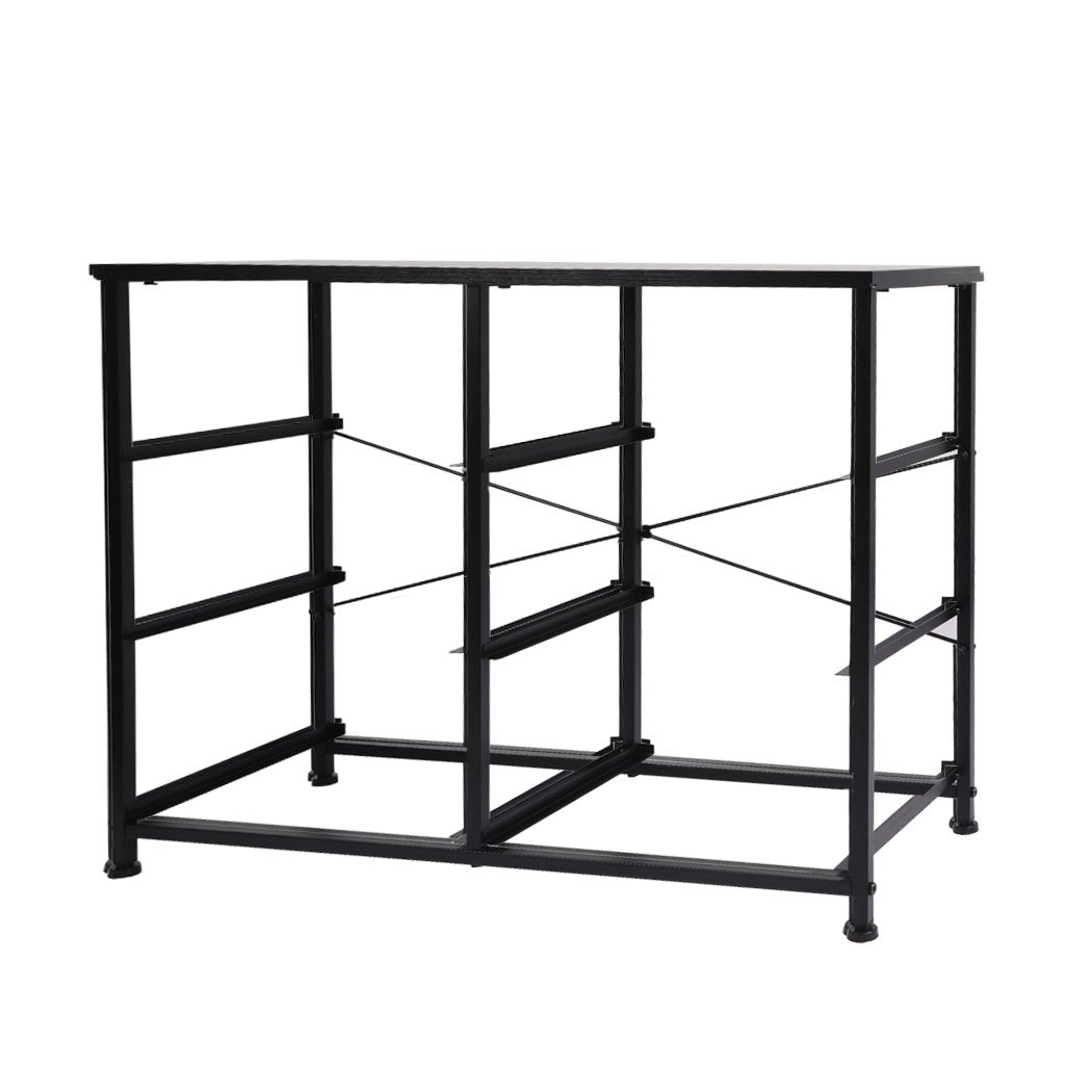 Storage Cabinet Tower Chest with Drawers - Dark Grey - Rivercity House & Home Co. (ABN 18 642 972 209) - Affordable Modern Furniture Australia