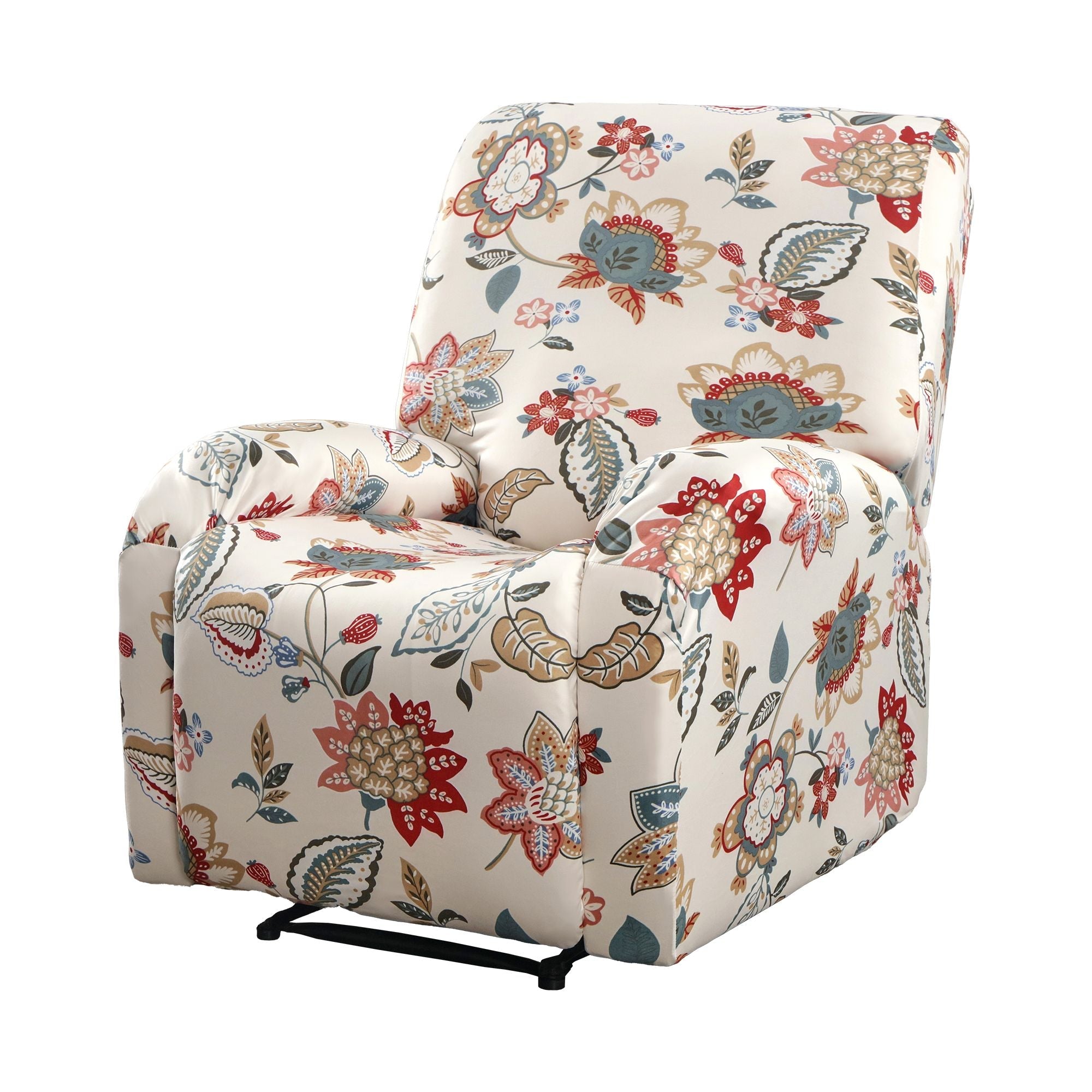Stretch Kids Recliner Cover 4 - Pieces Recliner Chair Slipcovers Printed Polyester - Furniture > Bar Stools & Chairs > Arm Chairs & Recliners - Rivercity House & Home Co. (ABN 18 642 972 209) - Affordable Modern Furniture Australia
