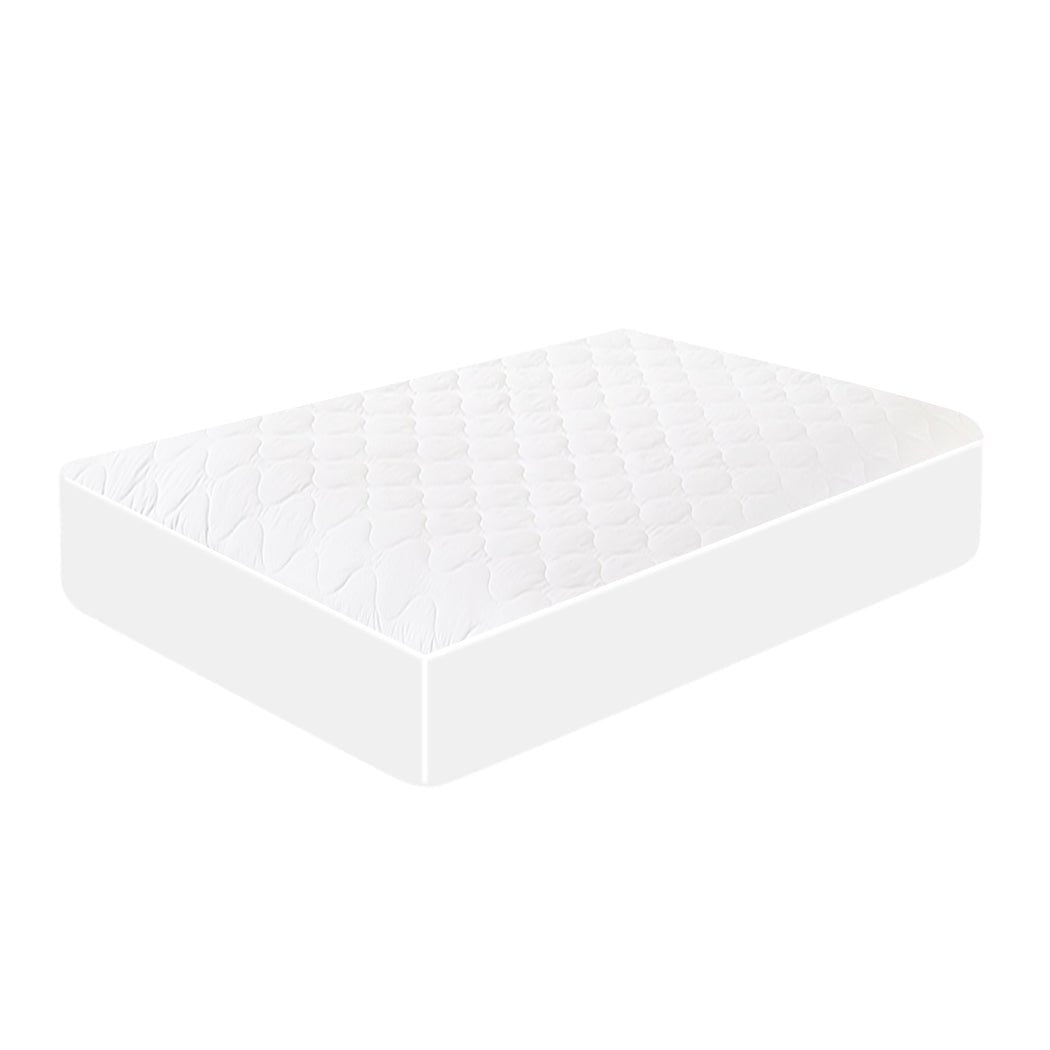 Super King Fitted Waterproof Mattress Protector - White - Rivercity House & Home Co. (ABN 18 642 972 209) - Affordable Modern Furniture Australia