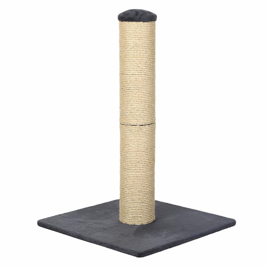 Tall Stable Cat Scratching Post with Sisal Rope for Large Cats - Dark Grey - Rivercity House & Home Co. (ABN 18 642 972 209) - Affordable Modern Furniture Australia