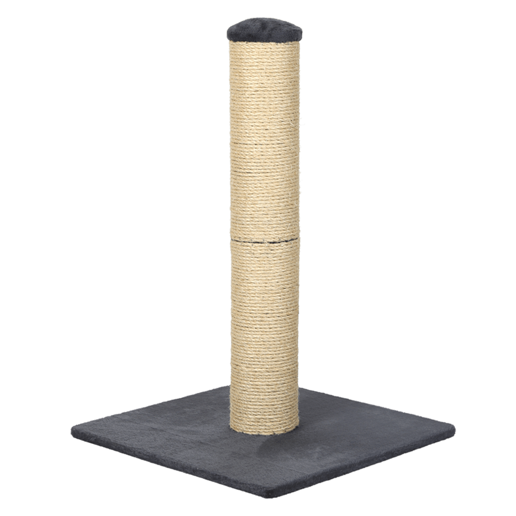 Tall Stable Cat Scratching Post with Sisal Rope for Large Cats - Dark Grey - Rivercity House & Home Co. (ABN 18 642 972 209) - Affordable Modern Furniture Australia