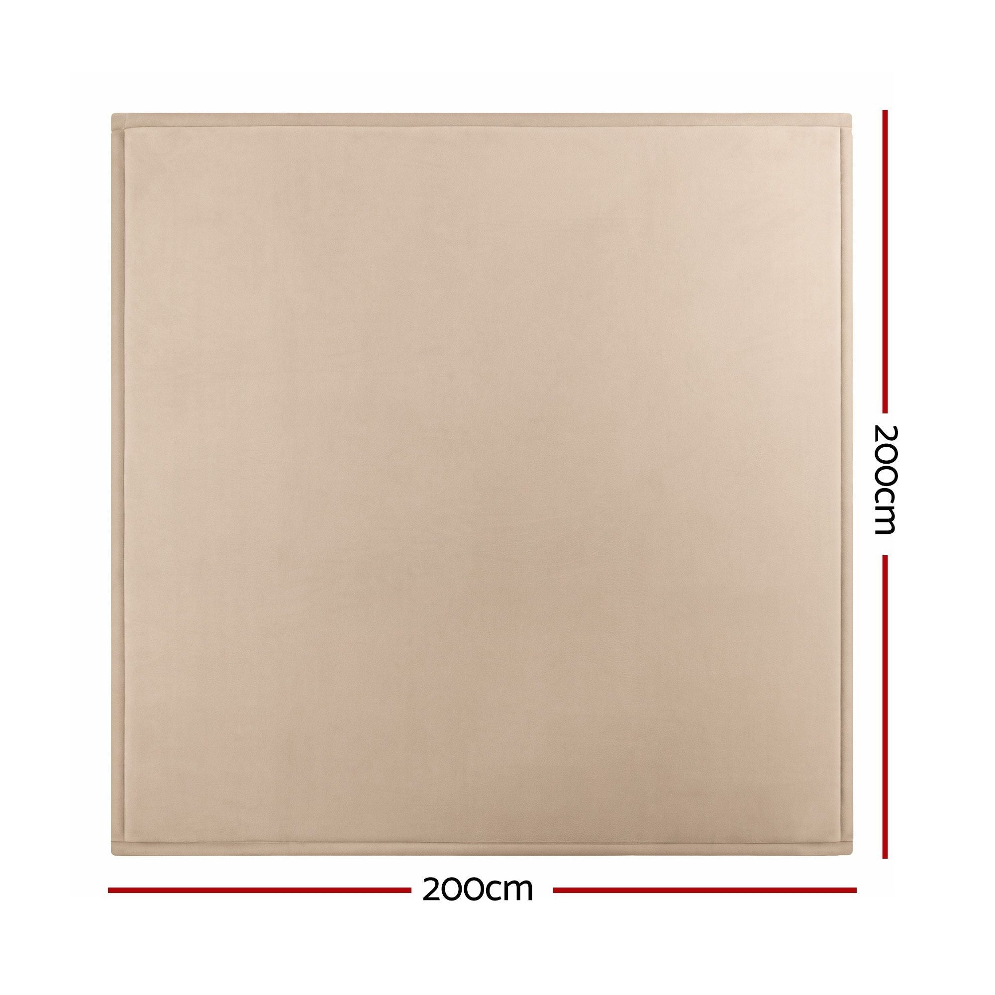 Tatami Mat Floor Mattress 3cm Thick Futon Mattresses Mellow Mat Rugs Living Room Beige - Home & Garden > Rugs > Floor Rugs - Rivercity House & Home Co. (ABN 18 642 972 209) - Affordable Modern Furniture Australia