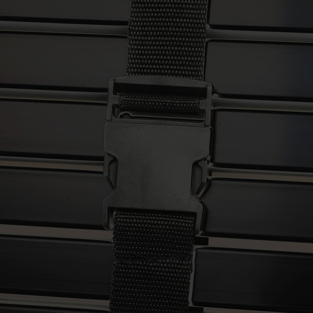 Telescopic Aluminium Ladder 3.8M Multipurpose - Black - Rivercity House & Home Co. (ABN 18 642 972 209) - Affordable Modern Furniture Australia