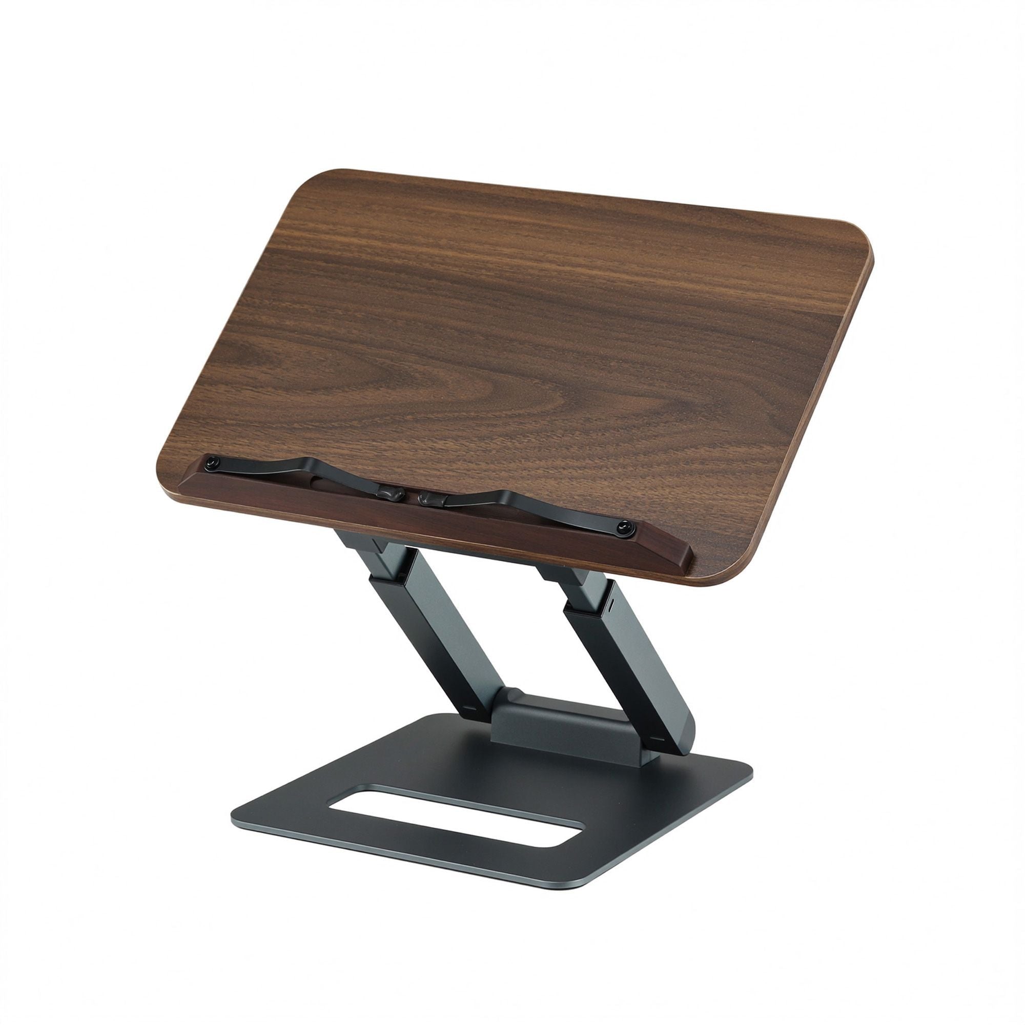 Telescopic Book Stand with Page Clip 34cm Wide Ergonomic Desktop Stand - Oak - Furniture > Living Room > Bookcases & Shelves - Rivercity House & Home Co. (ABN 18 642 972 209) - Affordable Modern Furniture Australia