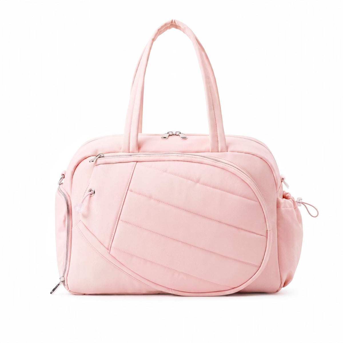 Tennis Tote Gym Duffle Bag Holds 2 Rackets - Pink - Sports & Fitness > Racquet Sports > Tennis - Rivercity House & Home Co. (ABN 18 642 972 209) - Affordable Modern Furniture Australia