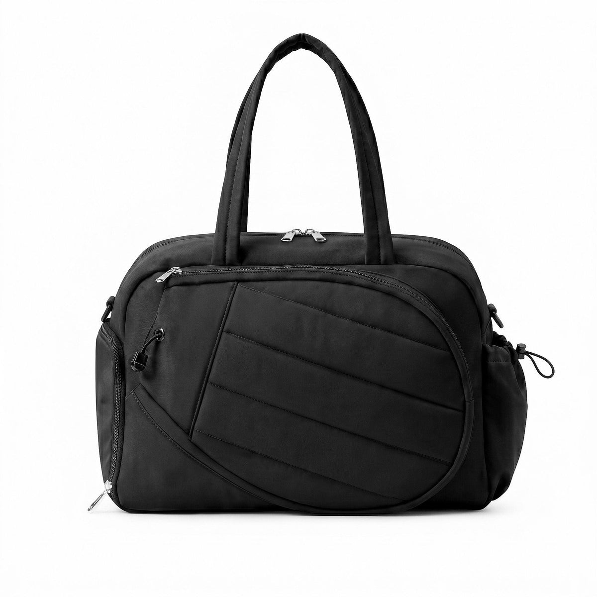 Tennis Tote Gym Duffle Bag Holds 2 Rackets with Sun Protection Compartment - Black - Sports & Fitness > Racquet Sports > Tennis - Rivercity House & Home Co. (ABN 18 642 972 209) - Affordable Modern Furniture Australia