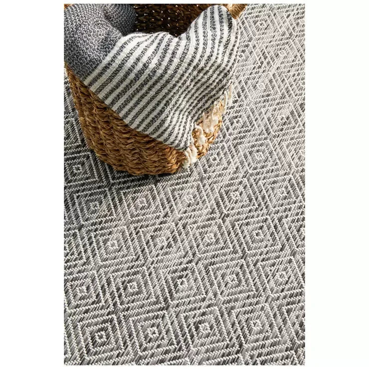 Terrace 5500 Rug 230 x 160cm for Indoor and Outdoor Use - Grey - Home & Garden > Rugs > Outdoor Rugs - Rivercity House & Home Co. (ABN 18 642 972 209) - Affordable Modern Furniture Australia