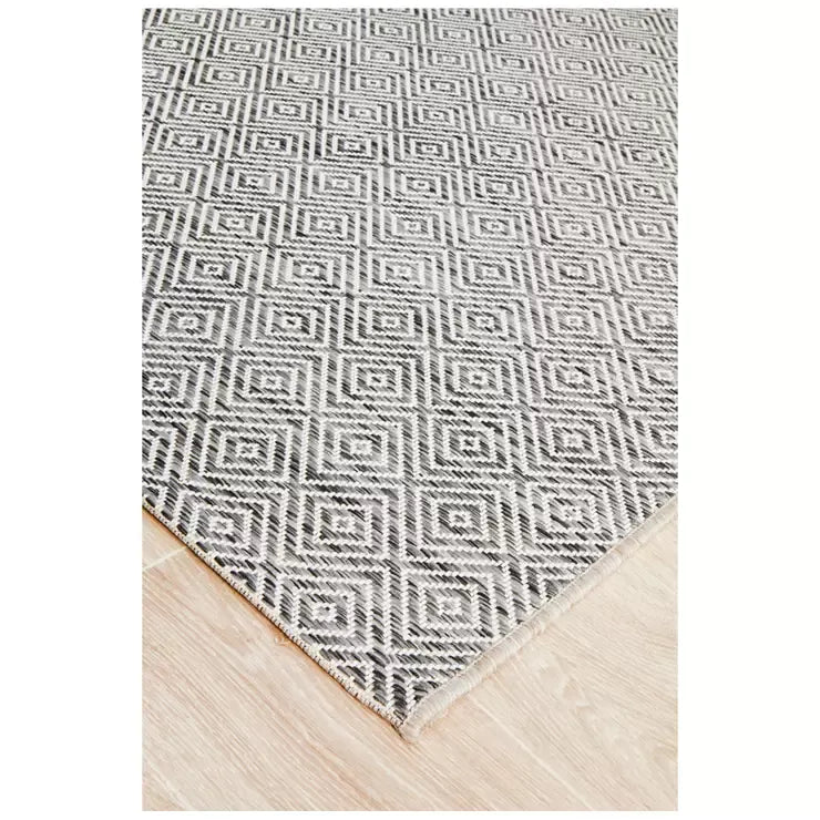 Terrace 5500 Rug 230 x 160cm for Indoor and Outdoor Use - Grey - Home & Garden > Rugs > Outdoor Rugs - Rivercity House & Home Co. (ABN 18 642 972 209) - Affordable Modern Furniture Australia