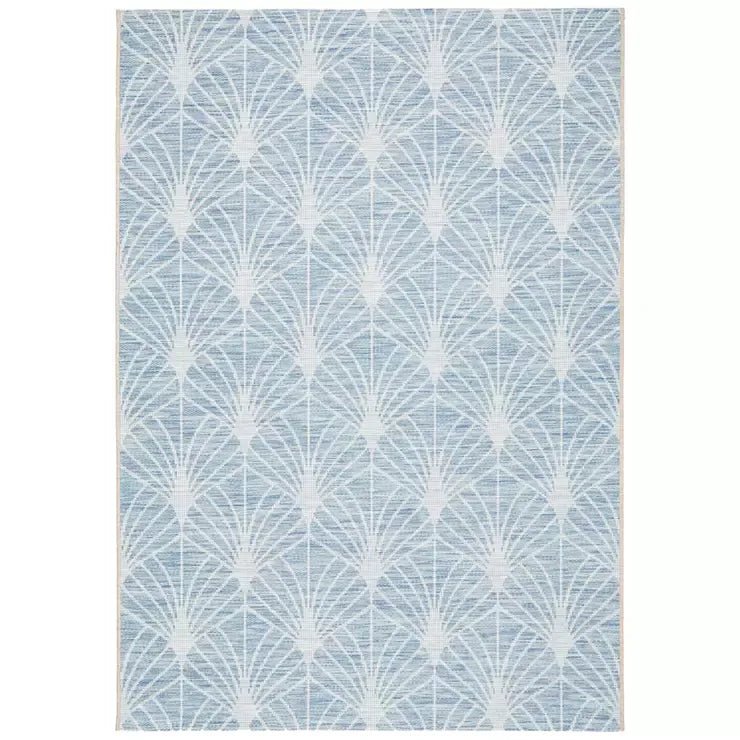 Terrace Rug 290 x 200cm for Indoor and Outdoor Use - Blue - Home & Garden > Rugs > Outdoor Rugs - Rivercity House & Home Co. (ABN 18 642 972 209) - Affordable Modern Furniture Australia